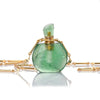 Lisa Healing Crystal Perfume Bottle Necklace