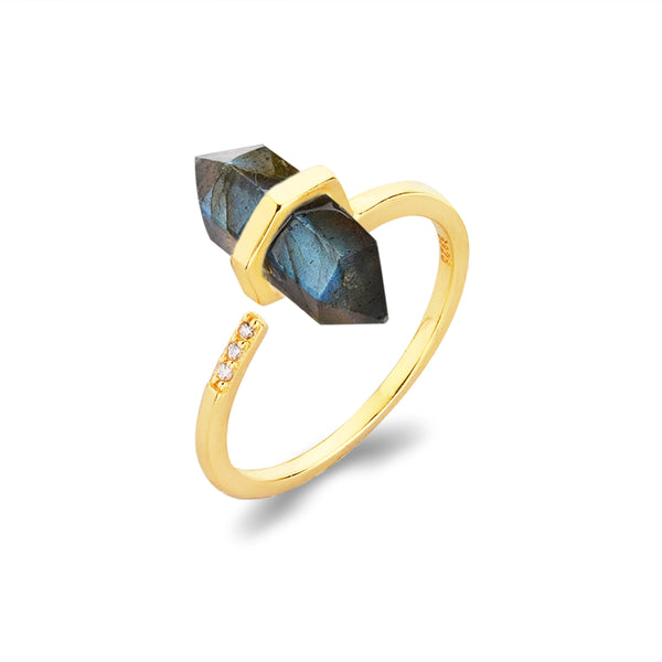 ANYA NATURAL GEMSTONE RING