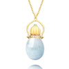 ATHENA HEALING CRYSTAL POTION BOTTLE NECKLACE