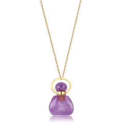 Jessica Mini Perfume Bottle Necklace