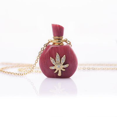 Alice Perfume Bottle Necklace For Women