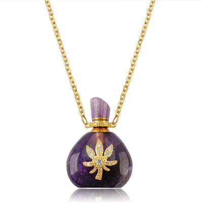 Alice Perfume Bottle Necklace For Women