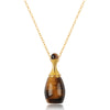 Sylvia Natural Stone Perfume Bottle Necklace