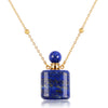 Louise Perfume Bottle Necklace Gold