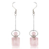 Aguilar Perfume Bottle Silver Drop Earrings