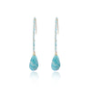 Carol Amazonite Dewdrop  Earrings