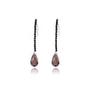 Carol Smoky Quartz Dewdrop  Earrings