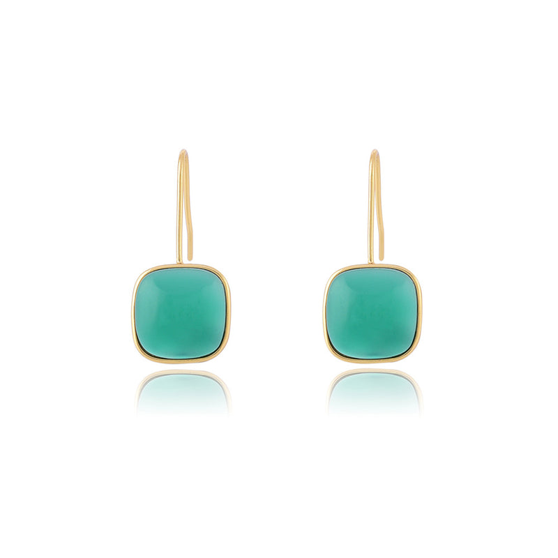 Eva Green Chalcedony Earrings