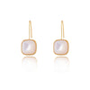 Eva White Mother of Pearl Earrings