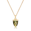 Alivia Natural Gemstone Pendant Necklace