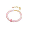 Alisa Pink Opal Stone Bracelet