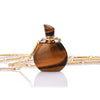 Lisa Healing Crystal Perfume Bottle Necklace