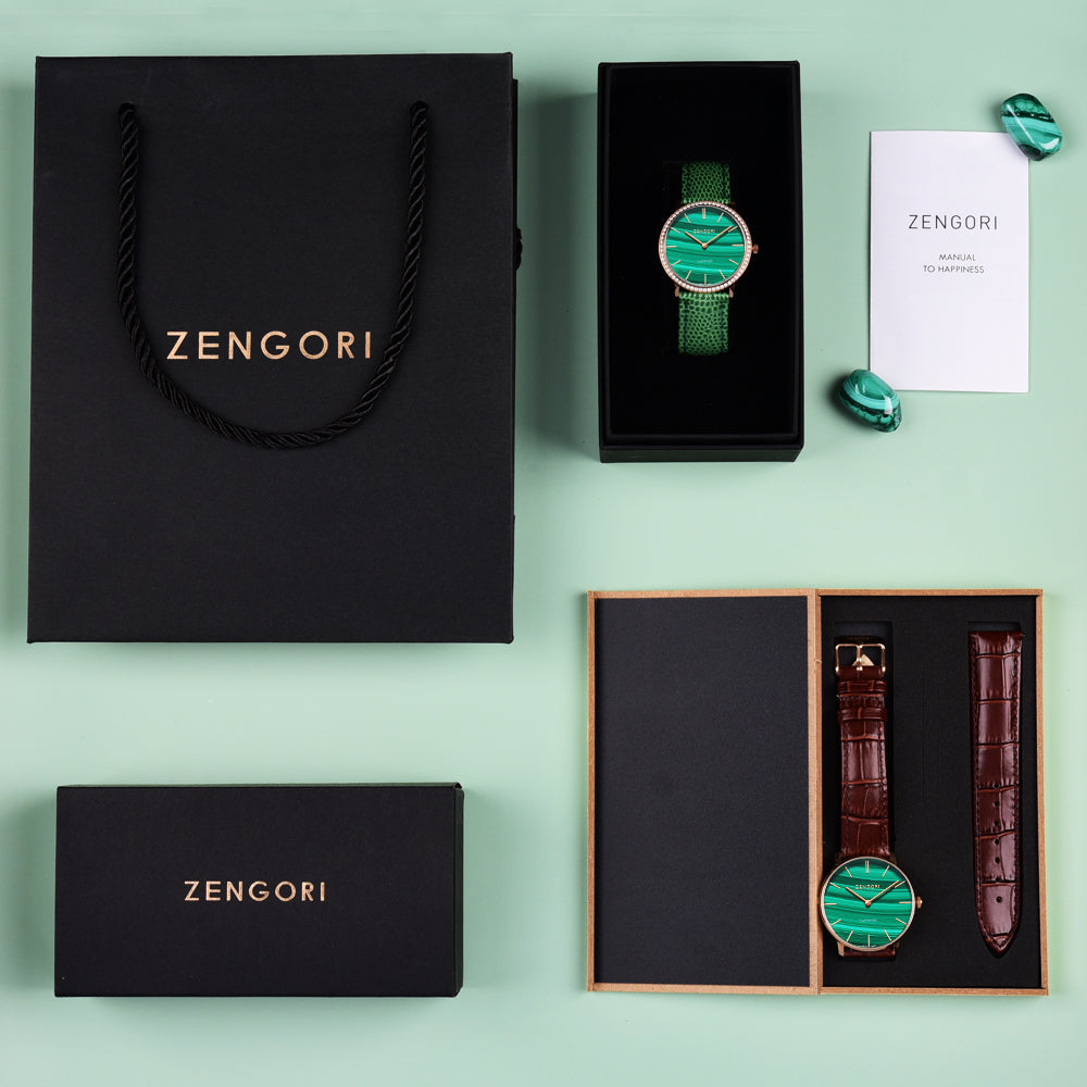 Jemma Malachite Watch