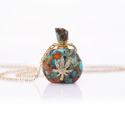 Alice Perfume Bottle Necklace For Women