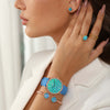 Selena Opal Light Blue Watch