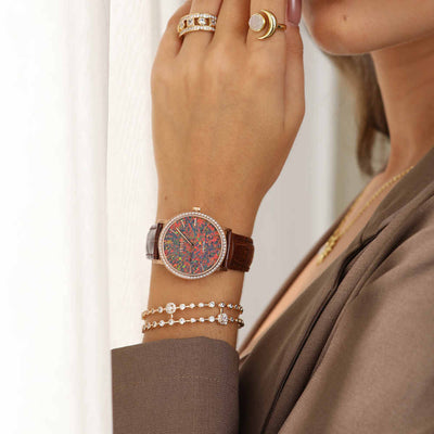 Selena Fire Opal Watch