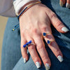 Peony Lapis Lazuli Ring